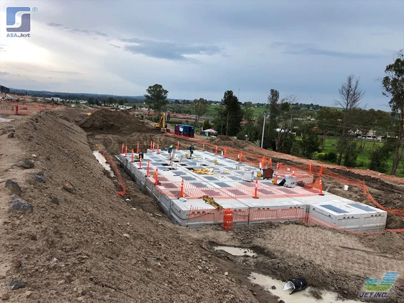 planta de tratamiento prefabricada de concreto en toluca